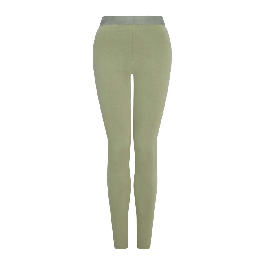Style Republic Style Republic Leggings olijfgroen -