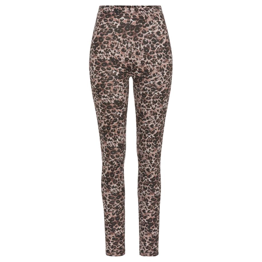 H.I.S H.I.S Leggings beige / bruin / zwart -
