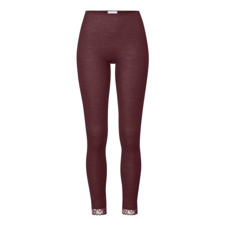 Hanro Hanro Leggings Woolen Lace bruin