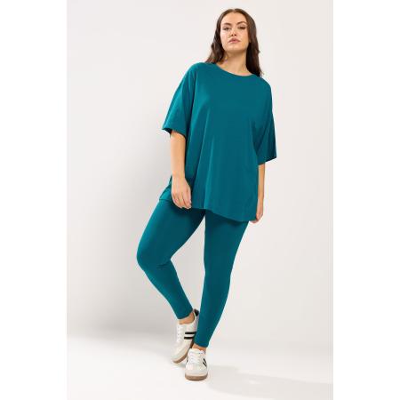 Yours Plus Size Teal Blue Leggings Size 62-64