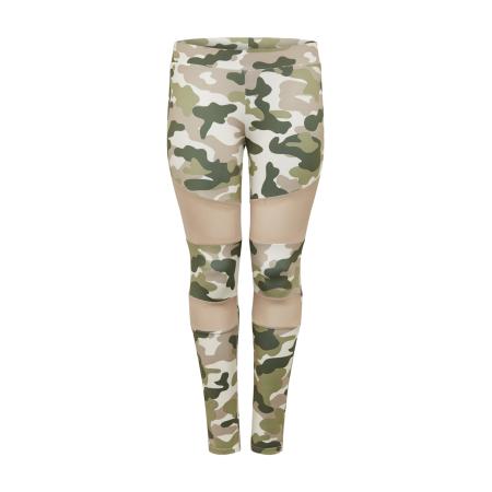 Urban Classics Urban Classics Leggings kaki / donkergroen / oudroze / wit
