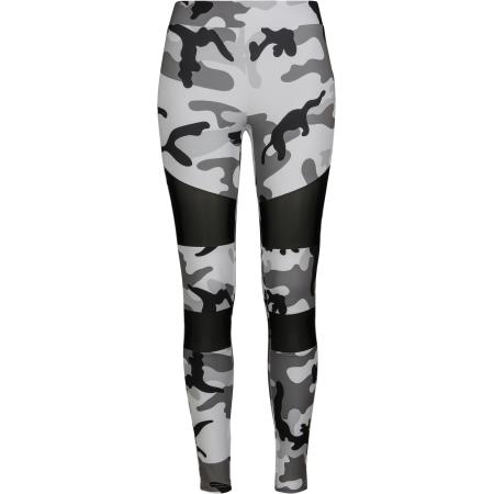 Urban Classics Urban Classics Leggings grijs / zwart / wit