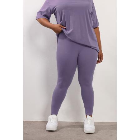 Yours Curve Paarse Legging Size 58-60