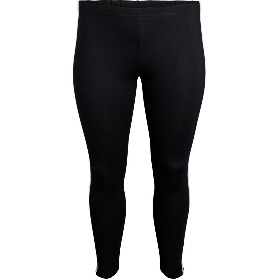 Zizzi Zizzi Leggings zwart / wit -