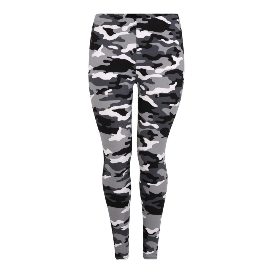 Urban Classics Urban Classics Leggings grijs / zwart / wit -