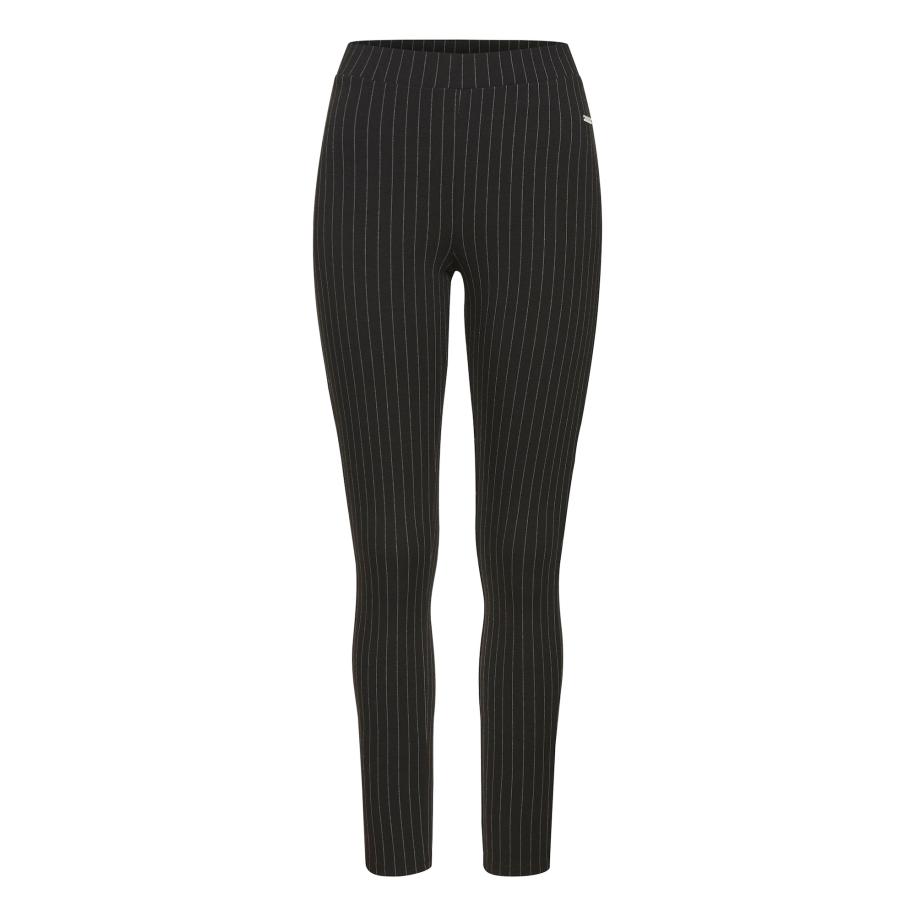 Lascana LASCANA Leggings zwart / wit -