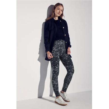 Street One Legging met leopatroon