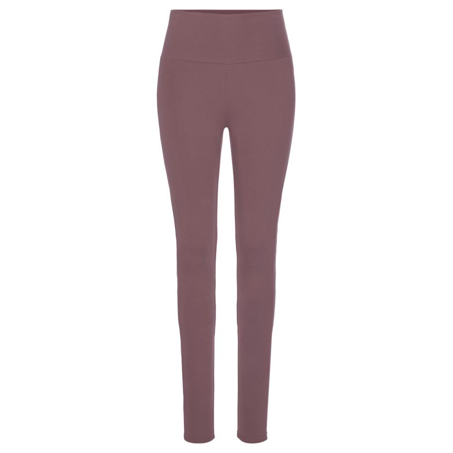 Lascana LASCANA Leggings mauve / wit -