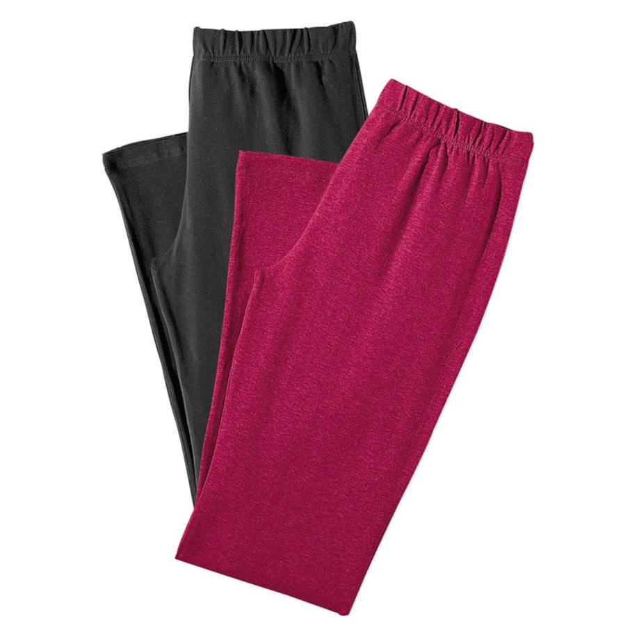 VIVANCE VIVANCE Leggings cyclaam / zwart -