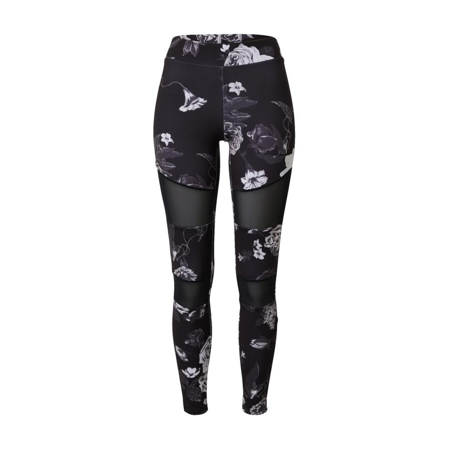 Urban Classics Urban Classics Leggings antraciet / zwart / wit -