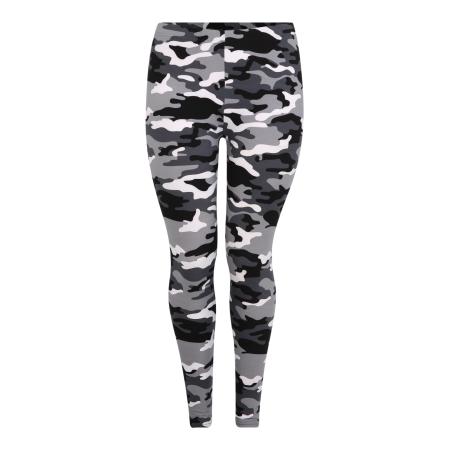 Urban Classics Urban Classics Leggings grijs / zwart / wit
