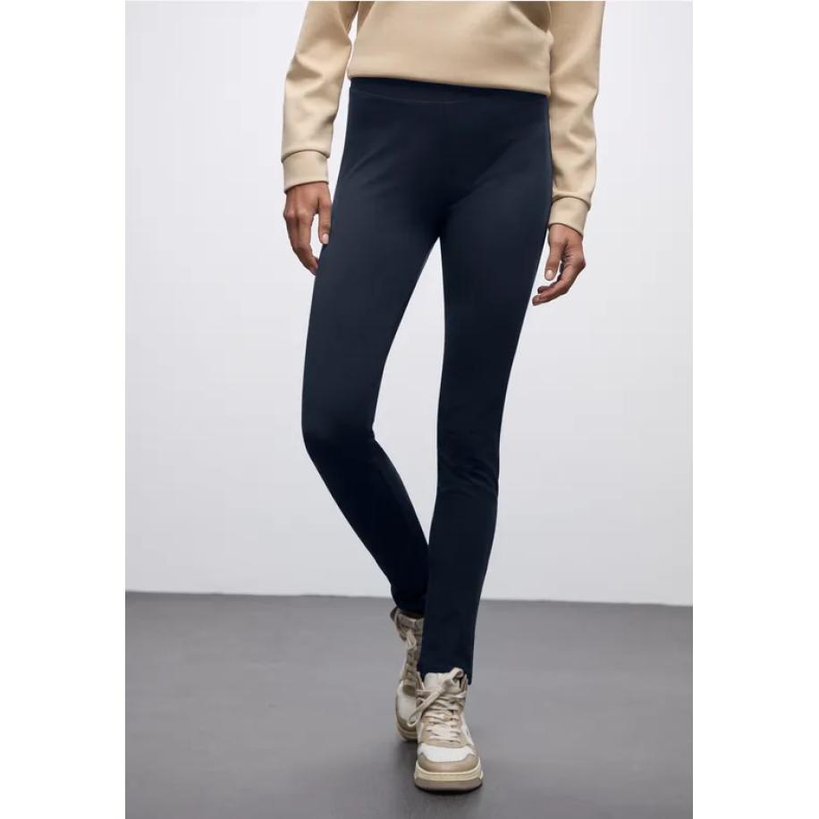 Street One Basis legging Blauw