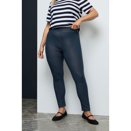 Yours For Good Jegging Van Zacht Jersey In Midblauwsize 42