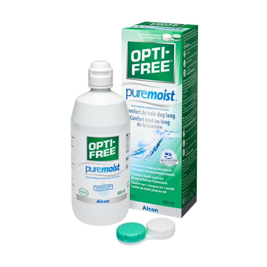 Opti-Free PureMoist 1 Maand (300ml) - Lenzenvloeistof > 0