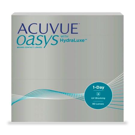 Acuvue Oasys 1-Day with HydraLuxe (90 lenzen) - Sferisch