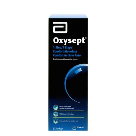 Oxysept 1 Step 3 Maanden (3x300ml + 90 tabletten) - Lenzenvloeistof > 