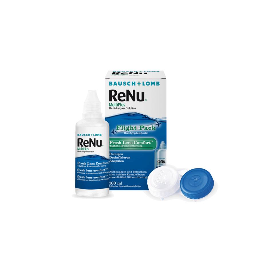 Renu Multiplus Flight Pack (100ml) - Lenzenvloeistof > 0