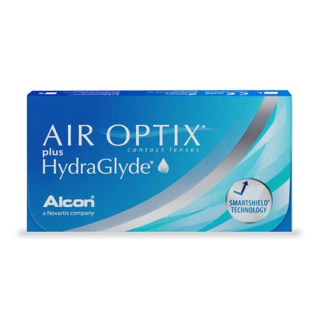 Air Optix Plus HydraGlyde (3 lenzen) - Sferisch