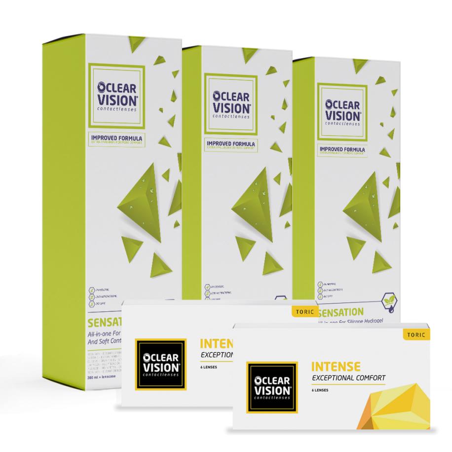 ClearVision Intense Toric Promo Pack - Torisch