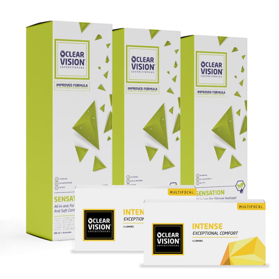 ClearVision Intense Multifocal Promo Pack - Multifocaal
