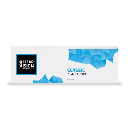 ClearVision Classic 1 Day 59 Extra (30 lenzen) - Sferisch