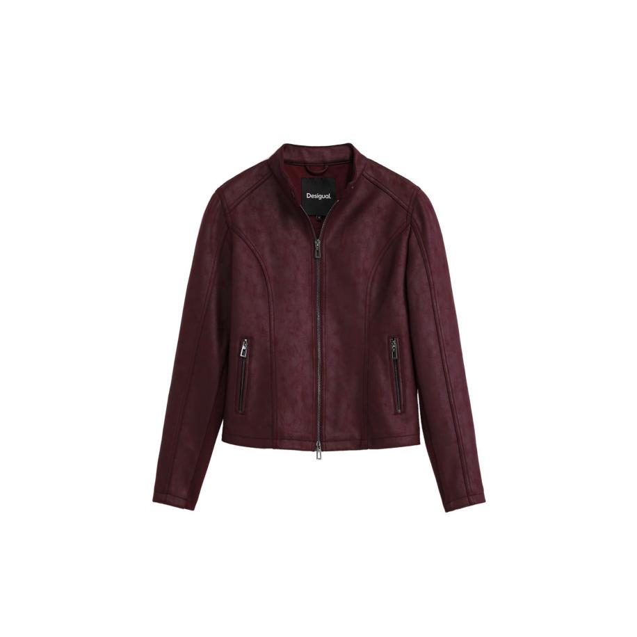 Desigual Desigual Tussenjas rood -
