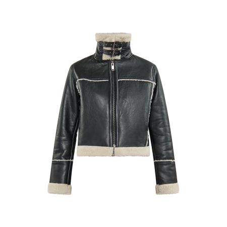 DreiMaster DreiMaster Vintage Tussenjas beige / zwart