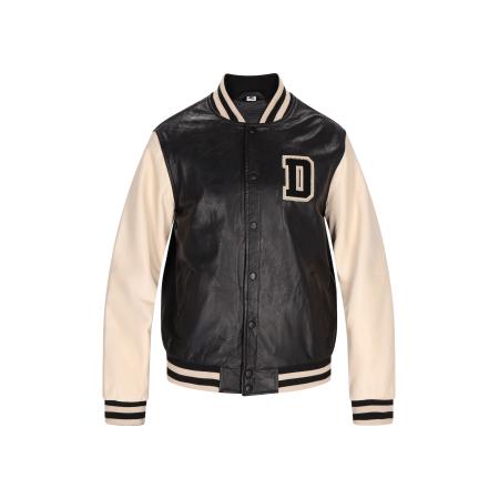 DreiMaster DreiMaster Vintage Tussenjas zwart / wolwit