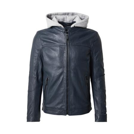 Maze Maze Tussenjas navy / grijs gemêleerd