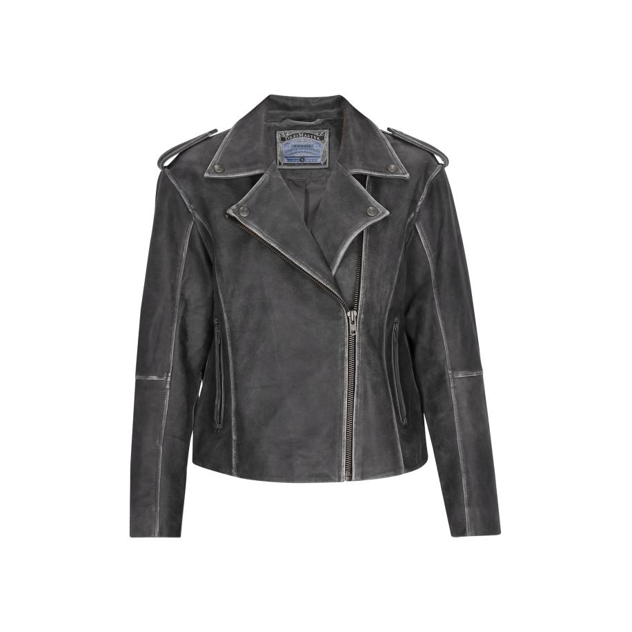 DreiMaster DreiMaster Vintage Tussenjas donkergrijs -