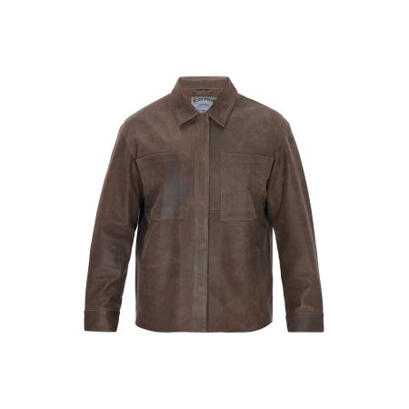 DreiMaster DreiMaster Vintage Tussenjas Classic Look donkerbruin