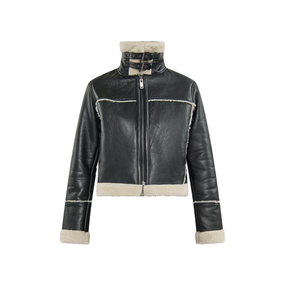 DreiMaster DreiMaster Vintage Tussenjas beige / zwart -