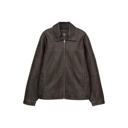 Pull&Bear Pull&Bear Tussenjas donkerbruin