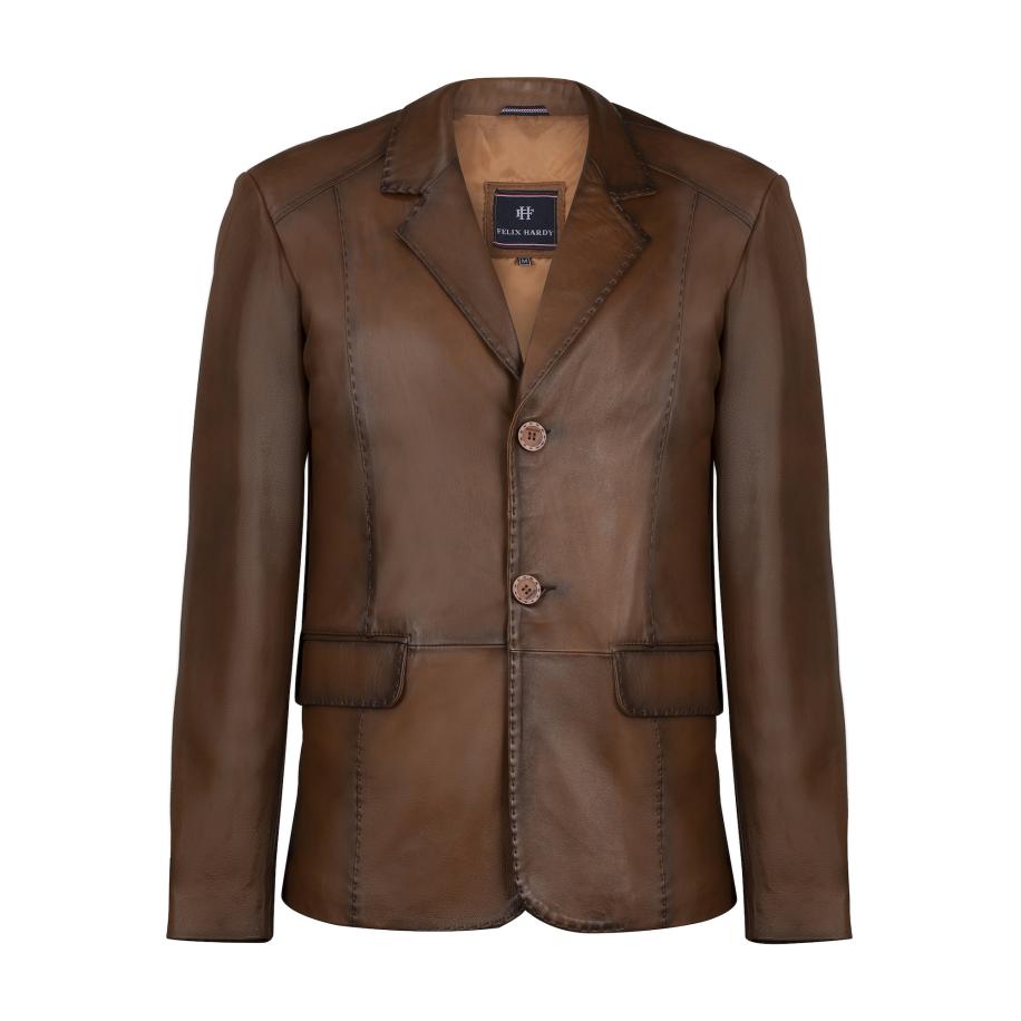 Felix Hardy Felix Hardy Tussenjas kastanjebruin -