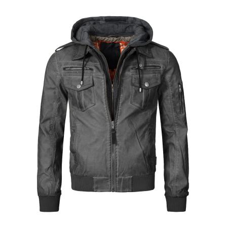 INDICODE JEANS INDICODE JEANS Tussenjas Aaron basaltgrijs