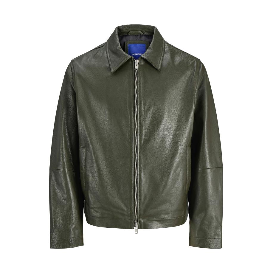 JACK & JONES Tussenjas JORMERCER olijfgroen Groen