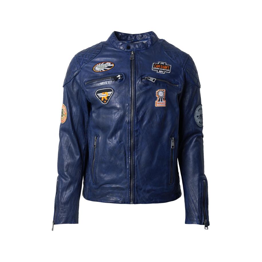 Freaky Nation FREAKY NATION Tussenjas Best Race donkerblauw / oranje / zwart / wit -