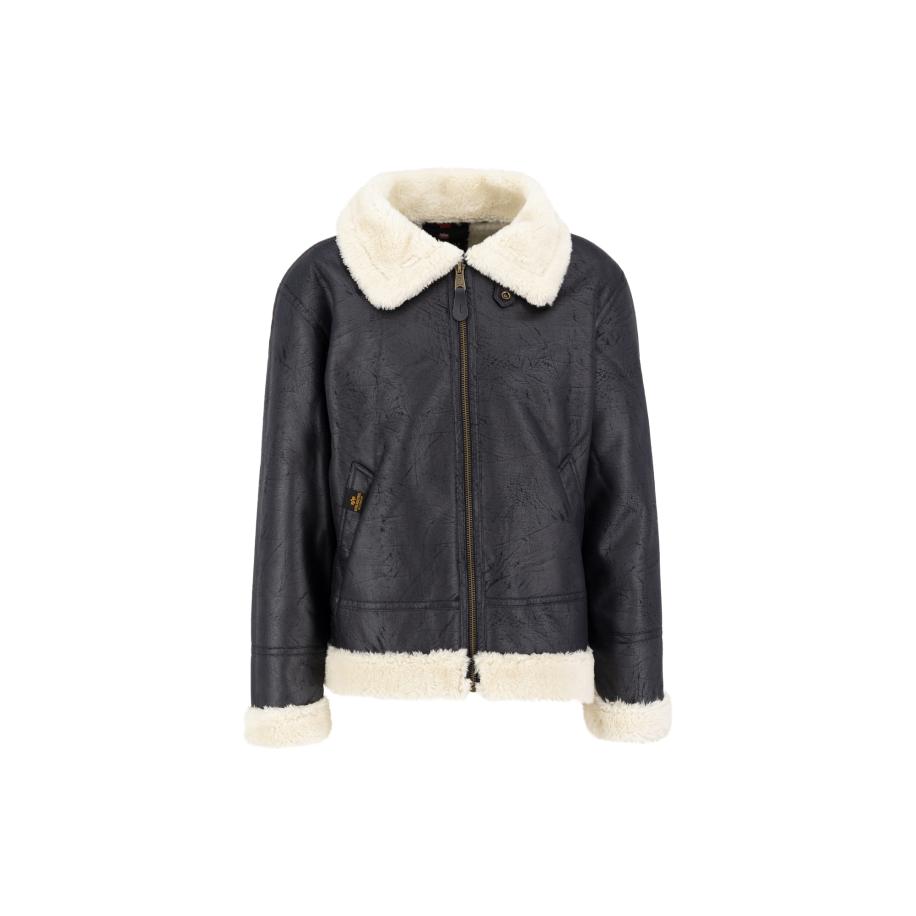 Alpha Industries ALPHA INDUSTRIES Winterjas B3 FL zwart -