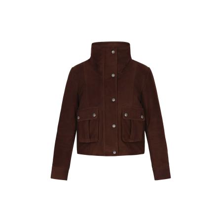 DreiMaster DreiMaster Vintage Tussenjas chocoladebruin