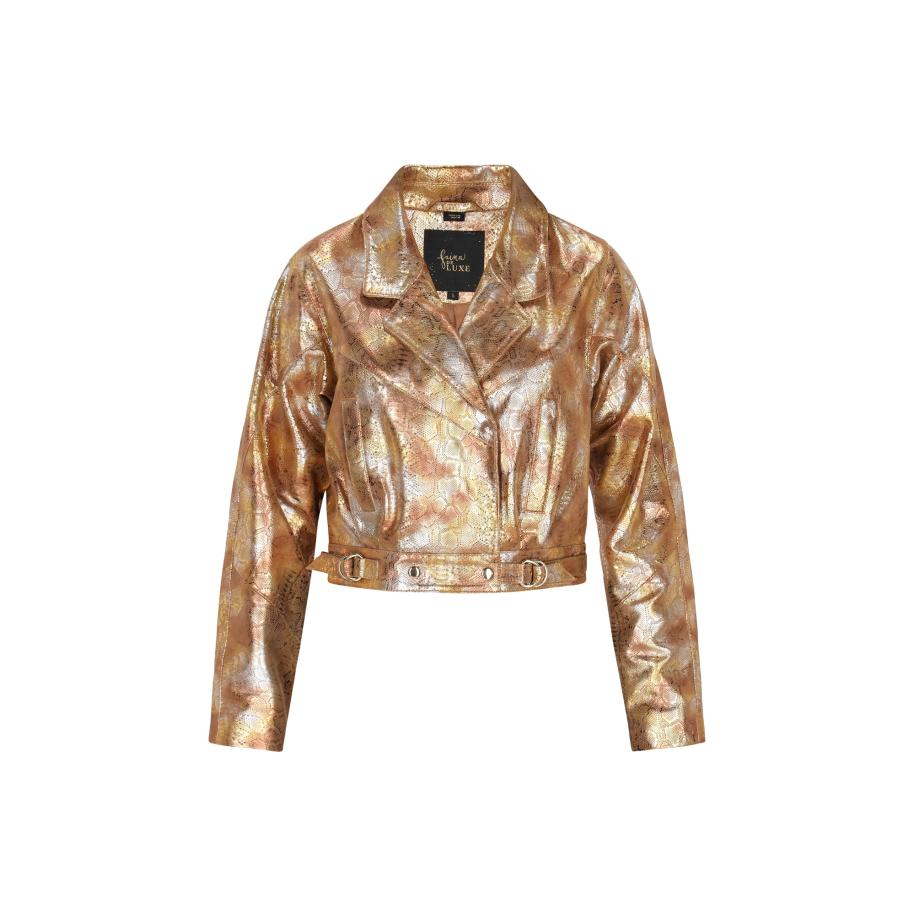 Faina faina Tussenjas brons / goud / zilver -