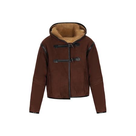 DreiMaster DreiMaster Vintage Tussenjas donkerbruin / zwart