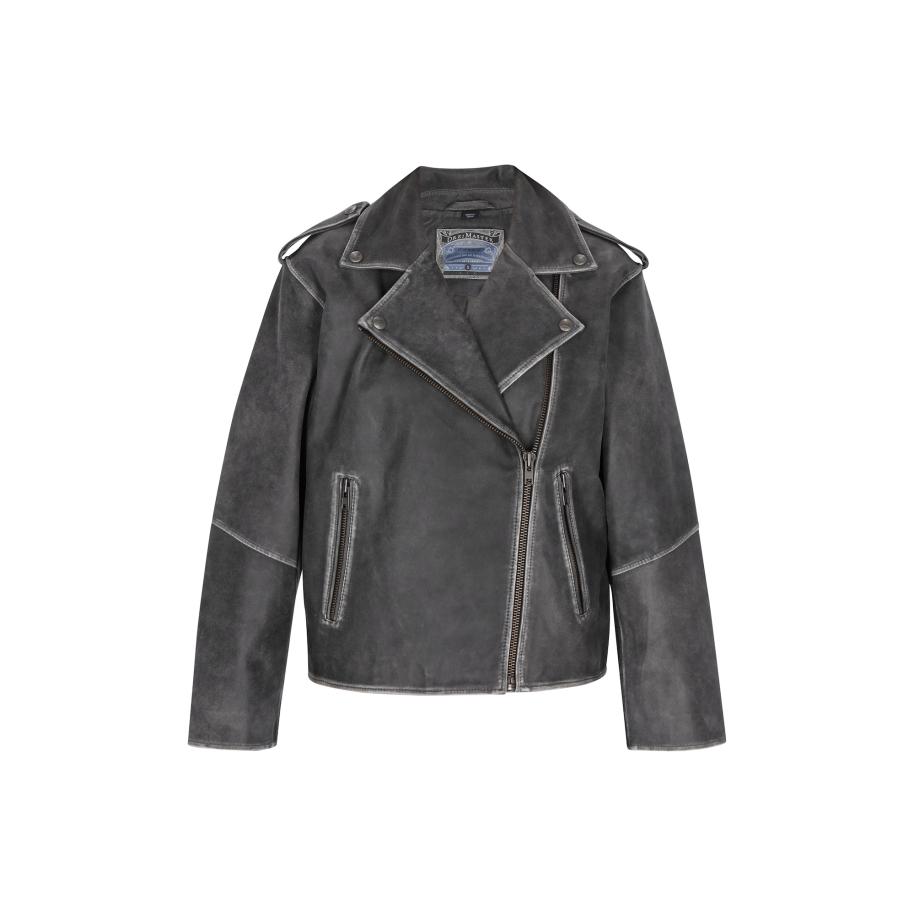 DreiMaster DreiMaster Vintage Tussenjas antraciet -