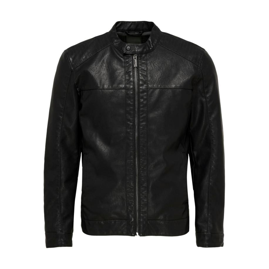 Only & Sons Only & Sons Tussenjas Mike zwart -