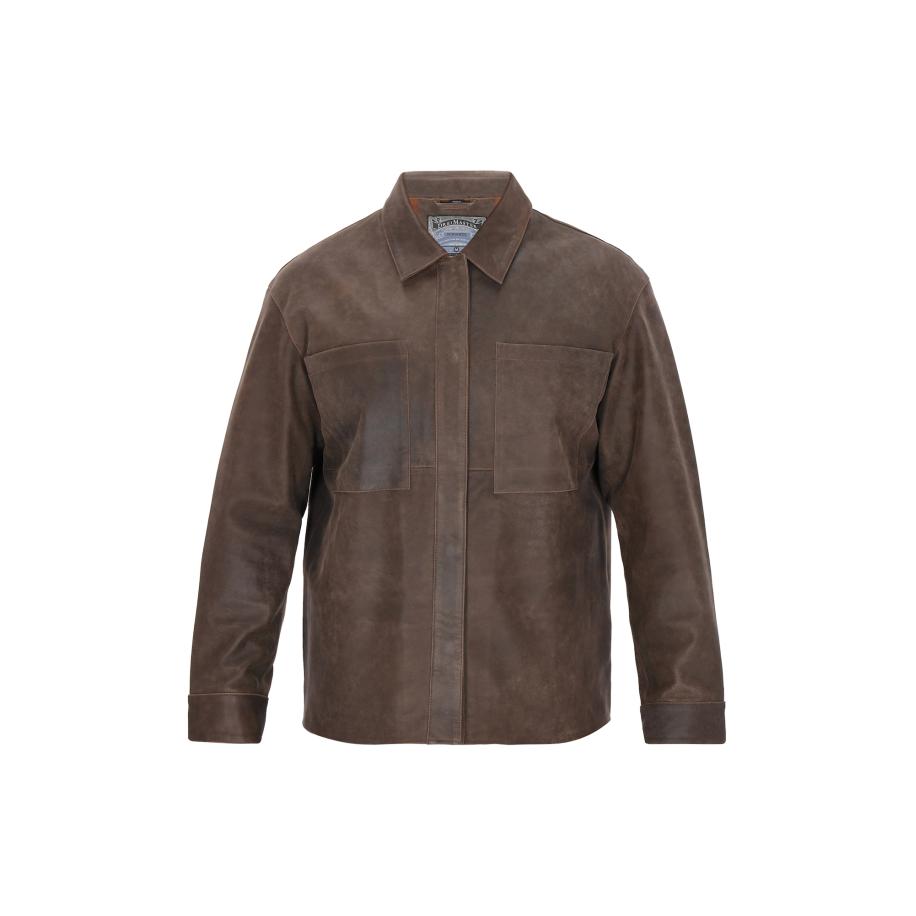 DreiMaster DreiMaster Vintage Tussenjas Classic Look donkerbruin -