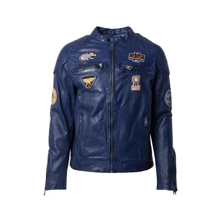 Freaky Nation FREAKY NATION Tussenjas Best Race donkerblauw / oranje / zwart / wit