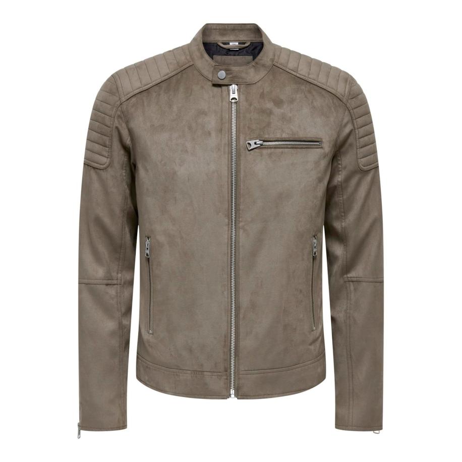 Only & Sons Only & Sons Tussenjas ONSGus taupe -