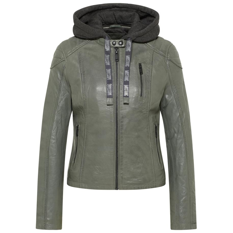 Mustang MUSTANG Tussenjas kaki / zwart -