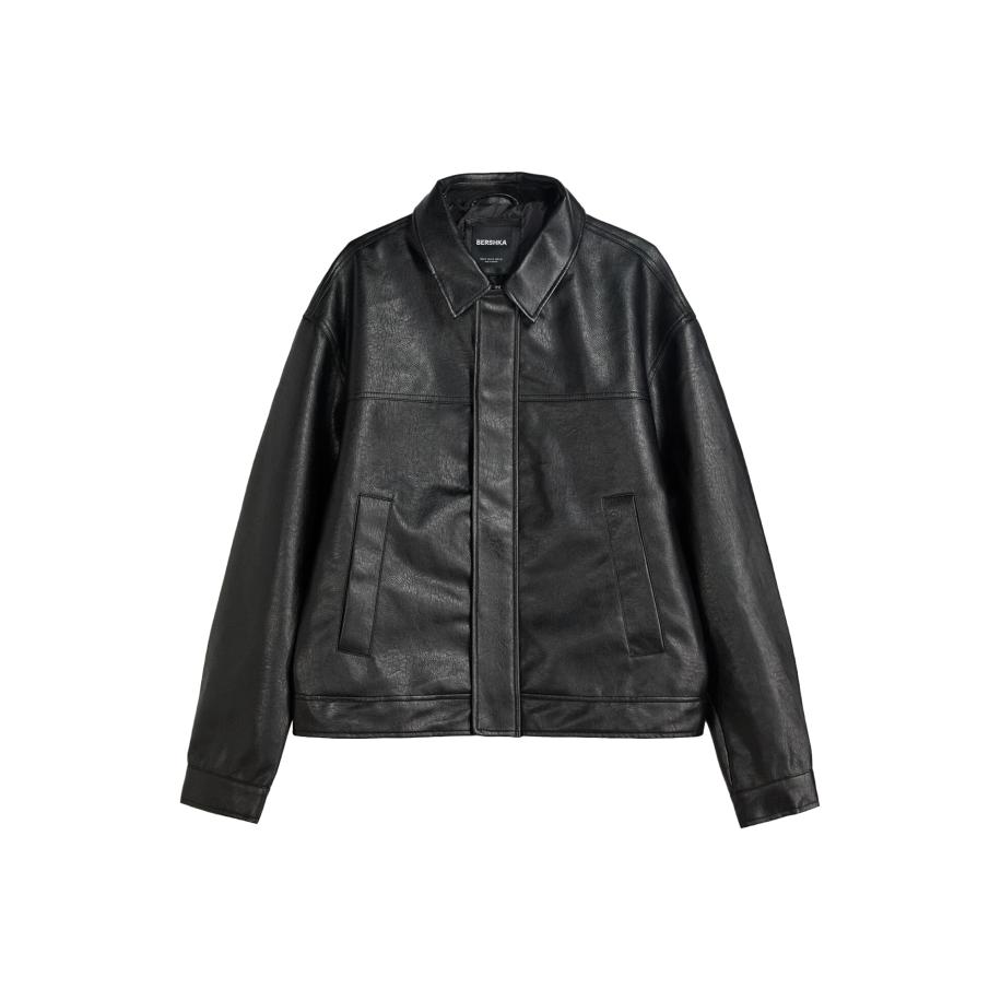 Bershka Bershka Tussenjas zwart -