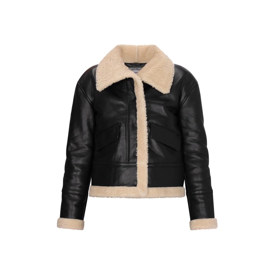 DreiMaster DreiMaster Vintage Tussenjas ecru / zwart -