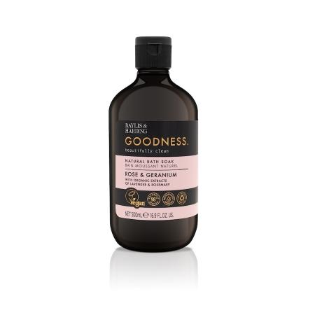 Baylis and Harding Goodness Bath Soak Rose & Geranium